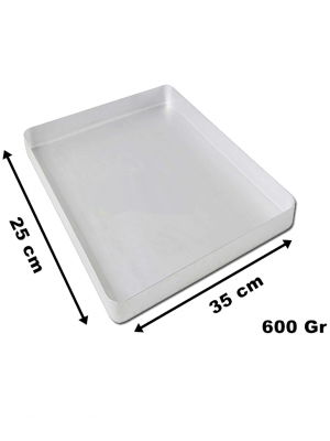 Baklava tepsisi 25x35x3.7 cm 600 Gr